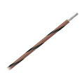 Pacer 14 AWG Gauge Striped Marine Wire 1000 Spool  Brown wBlack Stripe WUL14BR01000