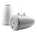 JL Audio M6 Series 77 Enclosed Tower Coaxial System wGloss White Classic Grille  M6770ETXv3GwC3Gw 0100385600