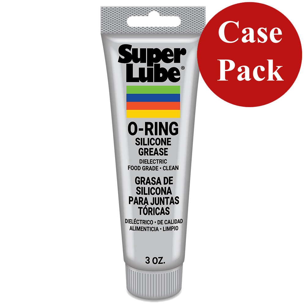 Super Lube ORing Silicone Grease  3oz Tube Case of 12 93003CASE