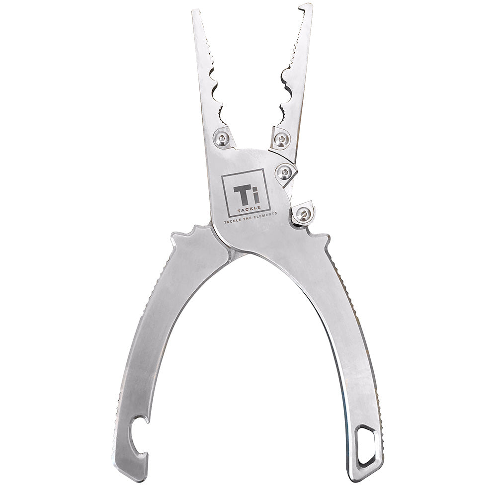TiTackle Titanium Fishing Pliers 75 Multi Tool Offshore TTOSPLIERS