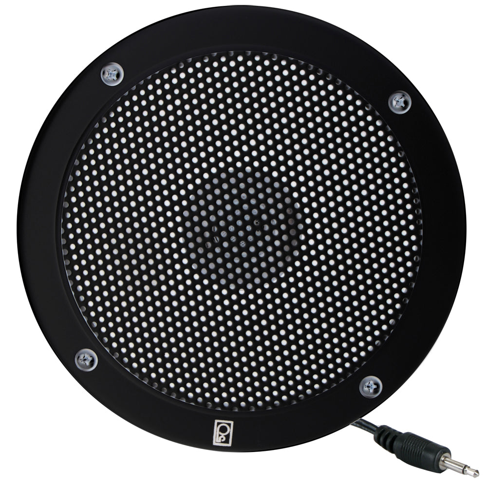 PolyPlanar MA1000 5 VHF Extension Speaker  Black MA1000RB