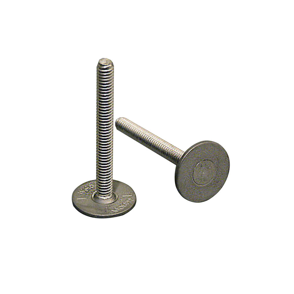 Weld Mount 1 Tall Stainless Panel Stud w062 Base  8 x 32 Thread  Qty 15 83216