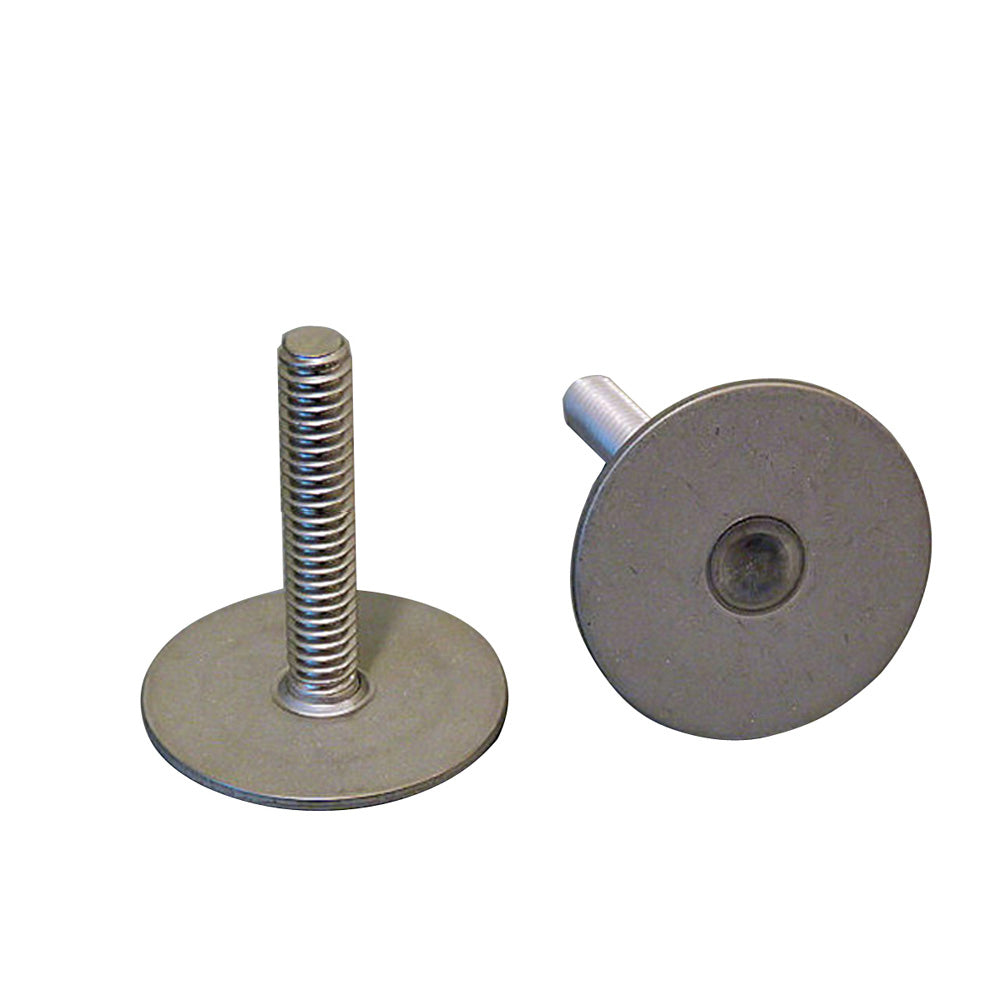 Weld Mount 1 Tall Stainless Stud w14 x 20 Threads  Qty 10 142016