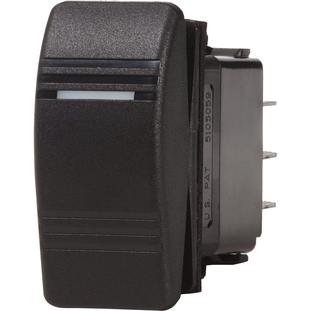 Blue Sea 7945 Contura III Switch SPDT  ONOFFON  Black 7945
