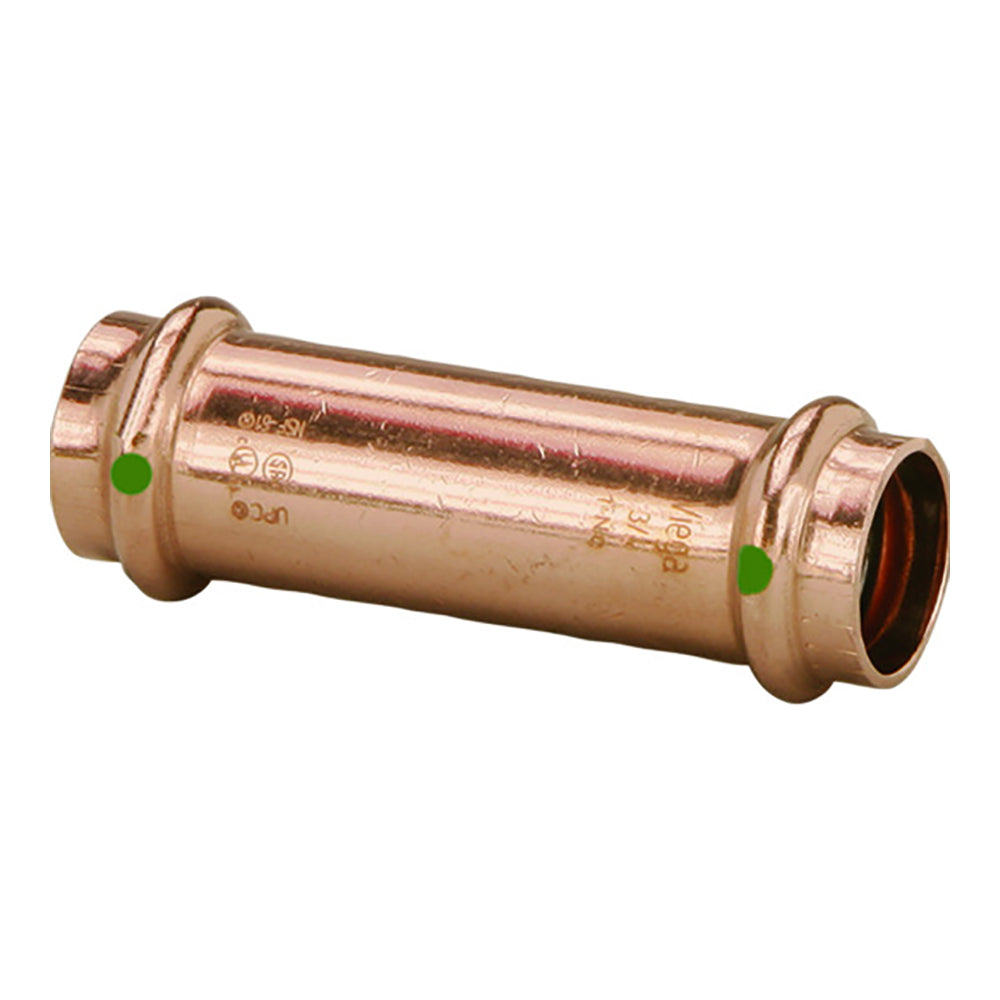 Viega ProPress 1 Extended Coupling wo Stop  Double Press Connection  Smart Connect Technology 79015