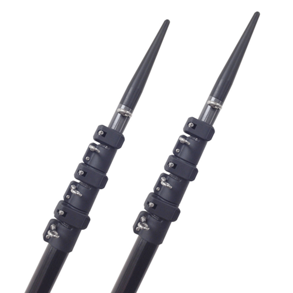 Lees 24 Telescoping Carbon Fiber Outrigger Poles fSidewinder Mount  CT3924