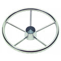 Schmitt Marine 170 Finger Grip Destroyer 5Spoke 135 Stainless Steel Cap 34 Tapered Shaft wKnob 1731321FGKR