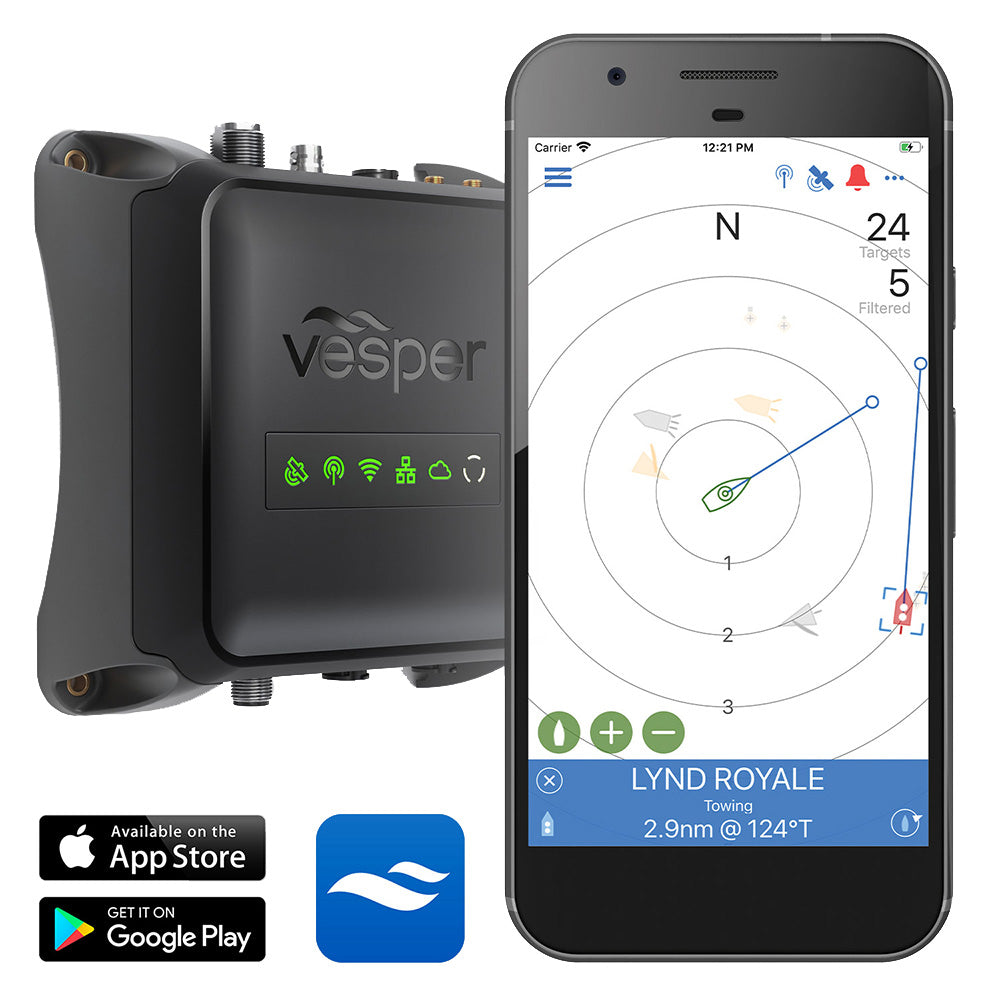 Vesper Cortex M1 Full Class B SOTDMA SmartAIS Transponder wRemote Vessel Monitoring  Works Worldwide 0100281520